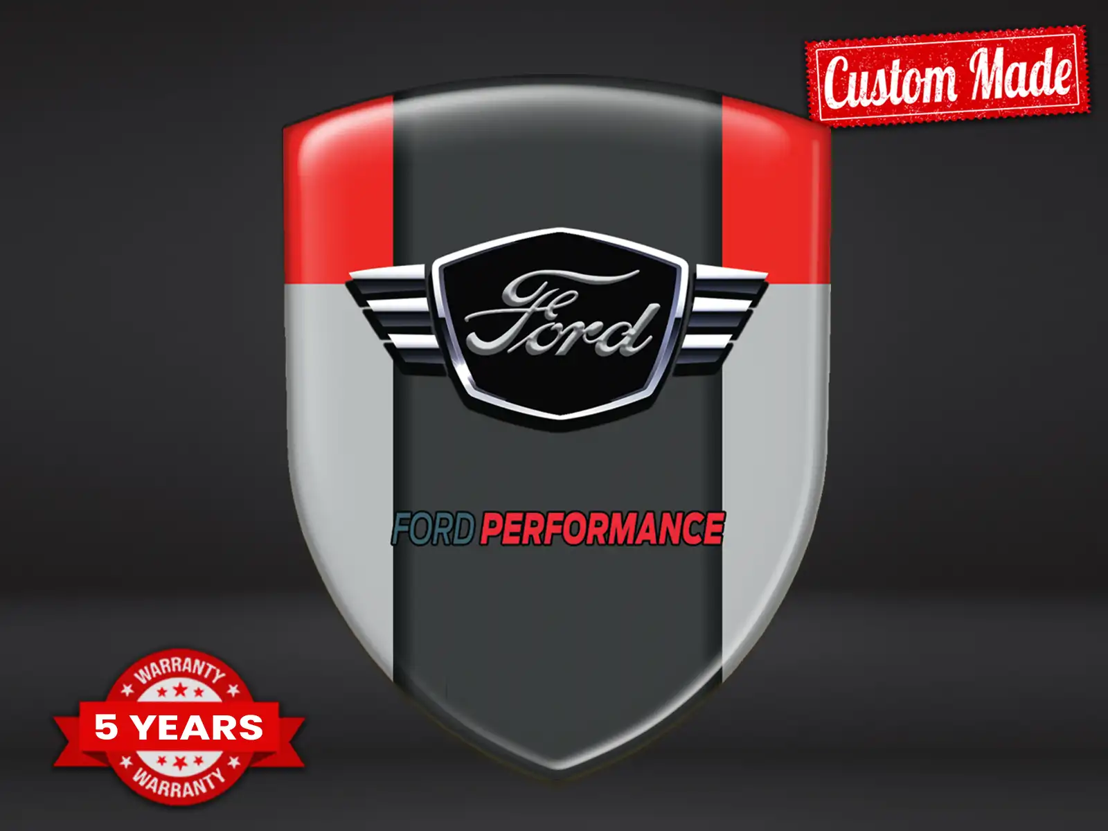 Ford Scheibenaufkleber Max Langlebig Modern Pro Stilvoll